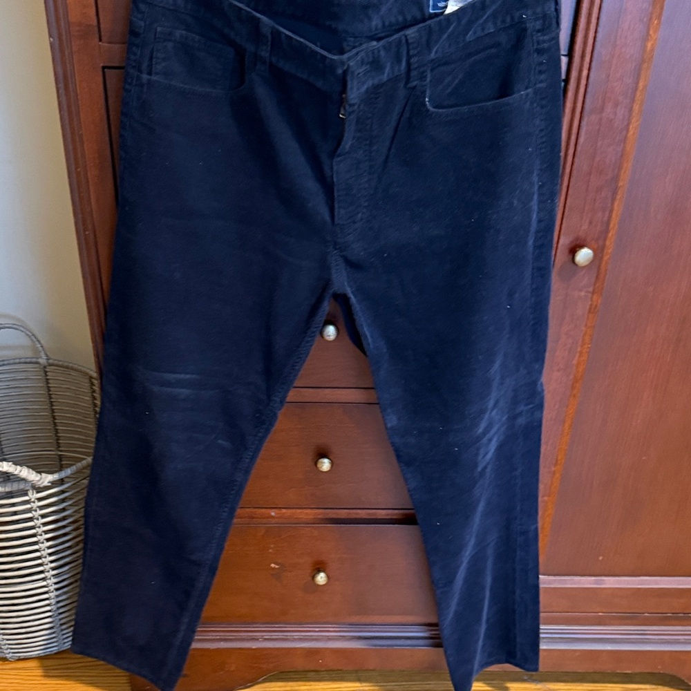 Vineyard Vines Men's Dark Corduroy Pants